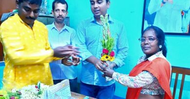 চাঁদপাড়ায় নব মনোনীত যুব সভাপতি কে সম্বর্ধনা তৃণমূল কংগ্রেস পার্শ্ব শিক্ষক সমিতির