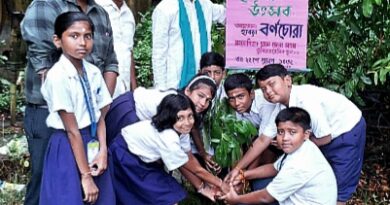 বৃক্ষরোপণ ও রাখি বন্ধন উৎসবের আয়োজন করলো হাবড়া বর্ণচোরার