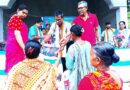 দুর্গাপুজোর প্রাক্কালে সবুজ সংঘের বস্ত্র বিতরণ