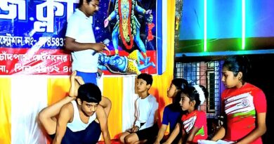 দীপাবলীতে অংকন ও যোগাসন প্রতিযোগিতা নেতাজী ক্লাবে